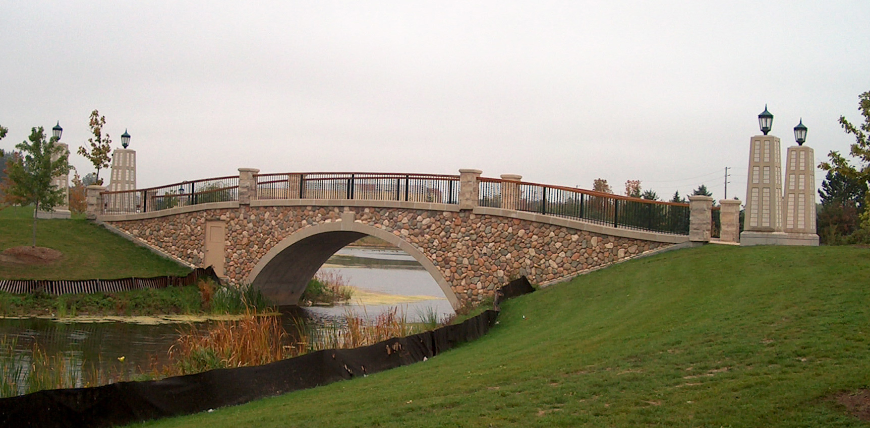 Richmond Green bridge in Richmond Hill, Ontario